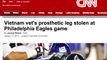Prosthetic Leg Of Vietnam Vet Stolen During Eagles Game Found