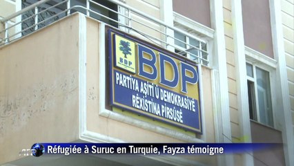 Combats près de Kobané en Syrie: une réfugiée témoigne