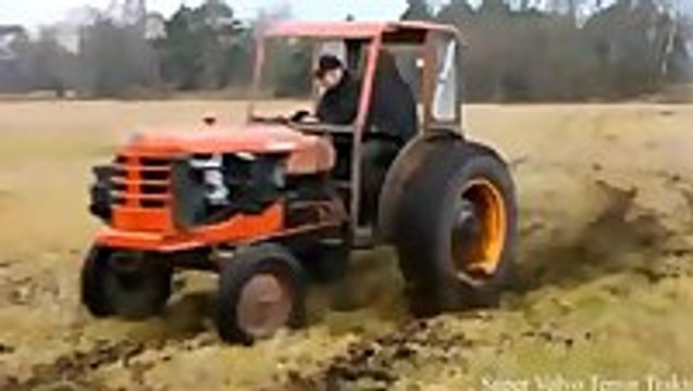 Super Sweden tractor Volvo 240 turbo engine