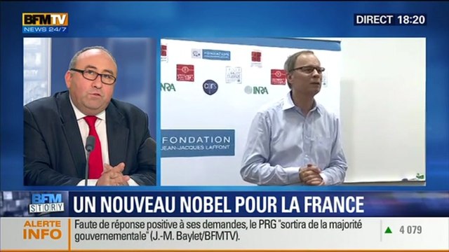 BFM Story: Le prix Nobel de l'économie 2014 attribué au Français Jean Tirole - 13/10