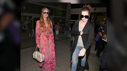 Khloé Kardashian, Paris Hilton und Lionel Richie saßen im gleichen Fleugzeug