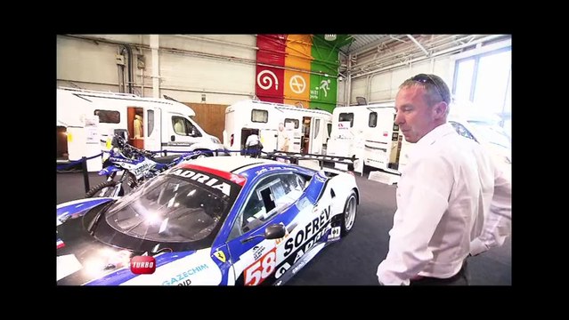 Reportage : le salon du véhicule de loisirs - camping caravaning (Emission Turbo du 12/10/2014)
