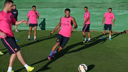 Last training before internationals return (13/10/14)