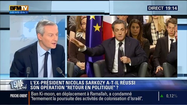 Bruno Le Maire: L'invité de Ruth Elkrief - 13/10
