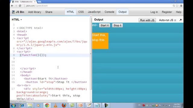 zain studio 3 jQuery Tutorials part 9 of 9 (Hindi & Urdu) Stop & Start Methods
