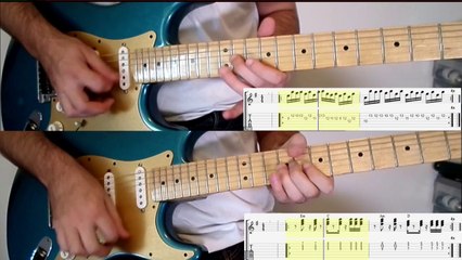 Cours de guitare TAB: David Guetta, "Dangerous" Riff furieux