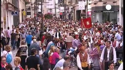 "Fiestas del Pilar"-Festival in Saragossa
