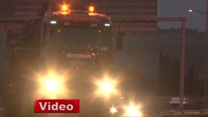 Suriye Sınırına Tank Sevkiyatı