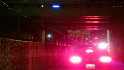 ドライブ映像　芦屋市の道を南から北　②