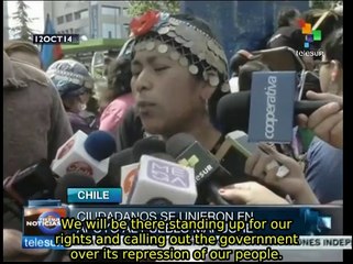 Download Video: Chile: Mapuches demand demilitarization of their lands