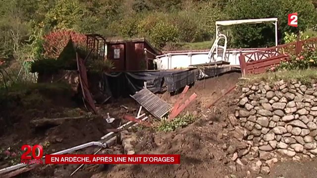 Intempéries : à Saint-Martin-de-Valamas en Ardèche, la nuit n’a pas été de tout repos