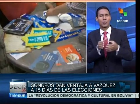 Uruguay: Tabaré Vázquez, favorito de cara a elecciones presidenciales