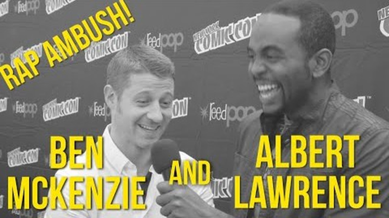 Ben McKenzie Raps About Batman & Gotham - RAP AMBUSH!