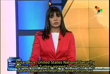 Turkey agrees to the use of its air bases by US led coalition