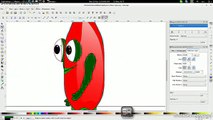 Inkscape Speed Art Dibujando Caricatura Anime Banner En Linux Fedora 20 KDE Un Nuevo Chile