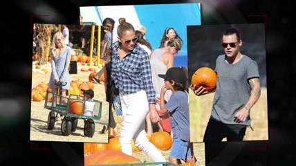 Celebrities Celebrate Fall At The Pumpkin Patch