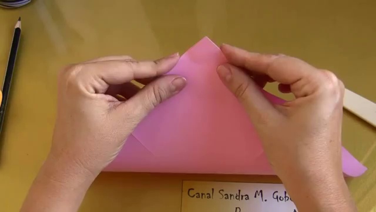 Como fazer vai e volta de origami