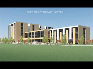 200 Yataklı Yeni Kozan Devlet Hastanesi Ekim 2014