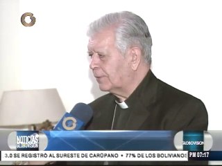 Urosa Savino conmovido por fallecimiento del obispo castrense Sánchez Porras