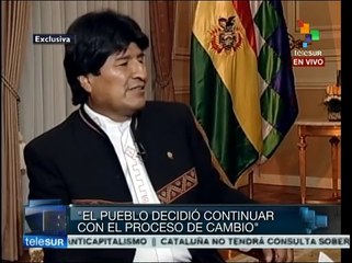 La derecha solo rechaza pero sin proponer: Evo Morales
