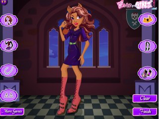 Monster High Clawdeen Fashion Dress Up