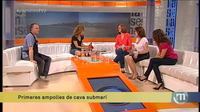 TV3 - Els Matins - Fer envellir el cava sota el mar