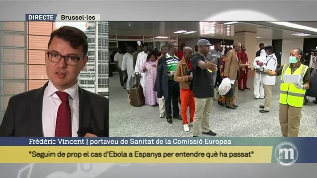 TV3 - Els Matins - Vincent: S'ha d'entendre el què ha passat amb el cas d'Ebola a Espanya per mil