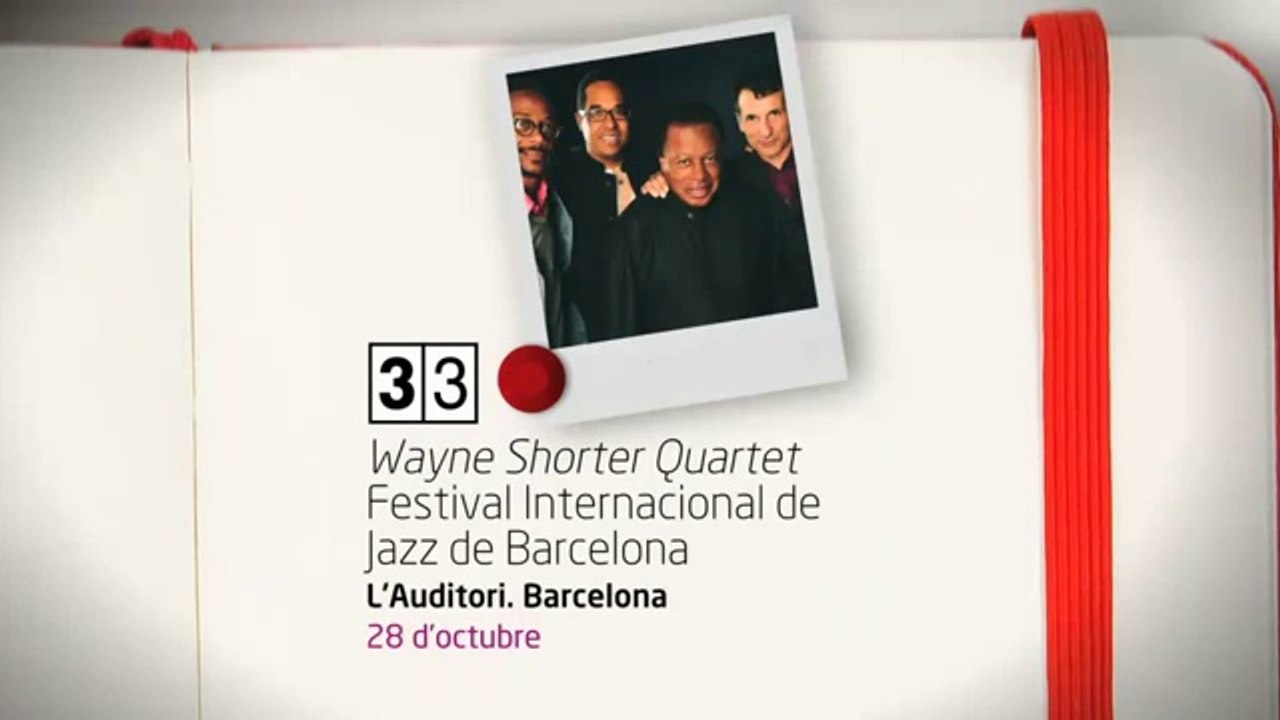 TV3 - 33 recomana - Wayne Shorter Quartet. Festival Internacional de Jazz de Barcelona. L'Auditori.