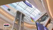 Lotte opens landmark shopping mall in southeastern Seoul