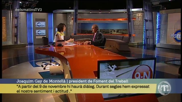 TV3 - Els Matins - Gay de Montellà: Em sorprèn indemnitzar el Castor per una quantitat superior