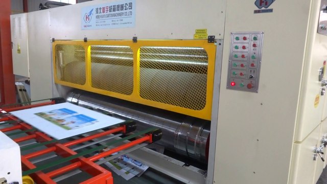 HUAYU-A series Auto Flexo Pinrter Slotter Die cutter Stacker Machine