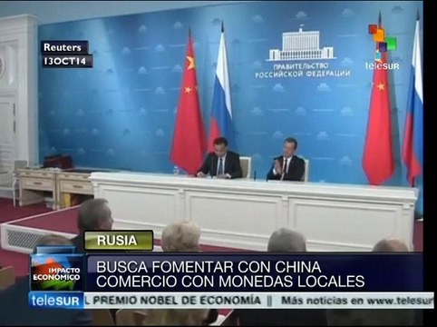 rusia y China firman acuerdo de transferencia de divisas nacionales