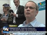 Francés Jean Tirole gana Nobel de Economía