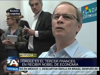 Francés Jean Tirole gana Nobel de Economía