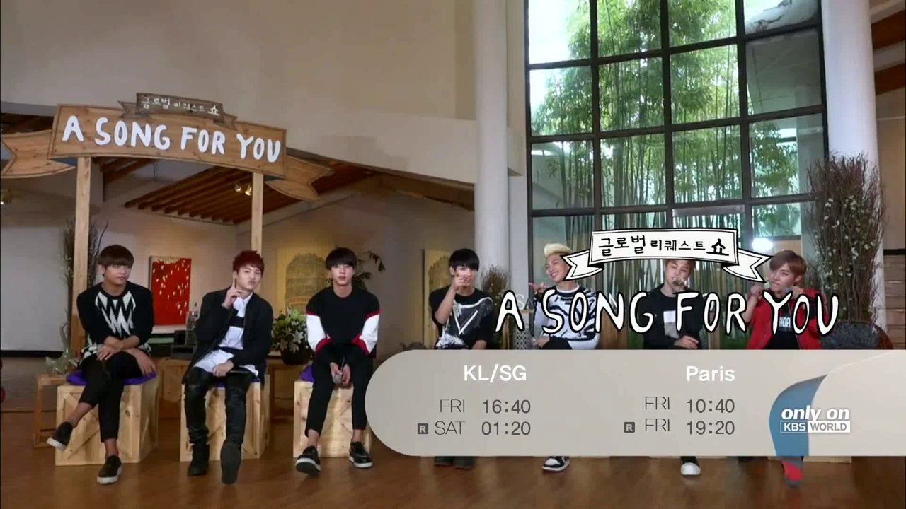 Global Request Show  A Song For You 3   Ep12 with BTS   방탄소년단