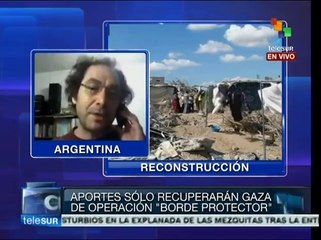 Necesario acabar bloqueo para comenzar reconstrucción en Gaza: experto