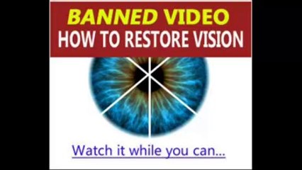Buy Restore My Vision - New 2014!