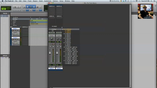 Pro Tools Basics - Creating a Track