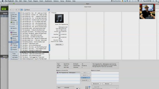 Pro Tools Basics - Importing Audio