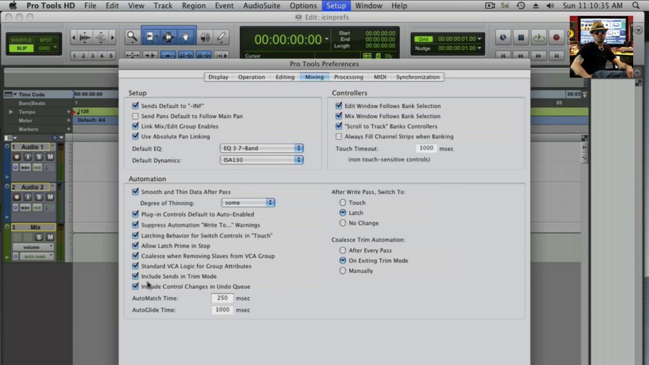 Pro Tools Preferences - Final Wrap Up