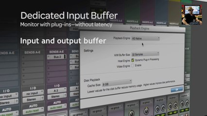 Pro Tools 11 Input Buffer and Output Buffer
