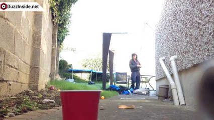 Trick shots avec une balle de ping pong