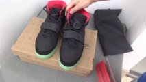 Updated Super Max Perfect Yeezy 2 Solar Red Glow In Dark  Review