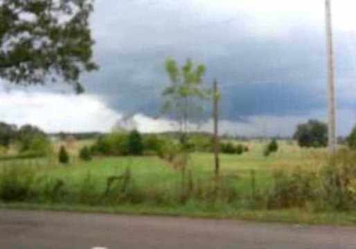 Possible Tornado Spotted Over Corinth, Mississippi