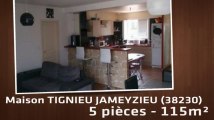 A vendre - Maison/villa - TIGNIEU JAMEYZIEU (38230) - 5 pièces - 115m²