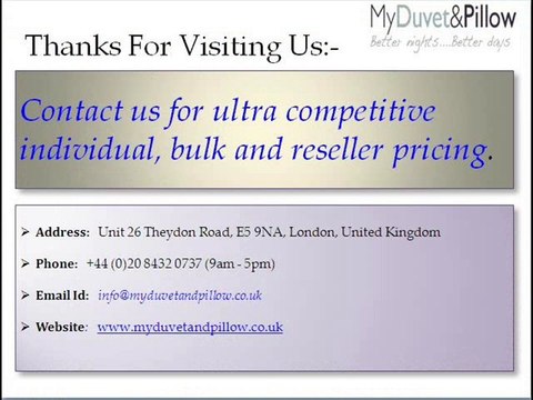 Edleweiss Goose Down Duvet And Pillows