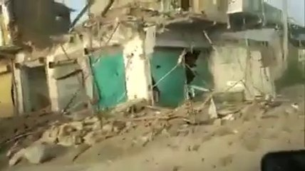 Destroying Mir Ali City North Waziristan .. In Opration Zarbe Azab