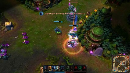Bronze Shen, Taunt-Flash_ No! Flash-Taunt, KR LOL Highlight