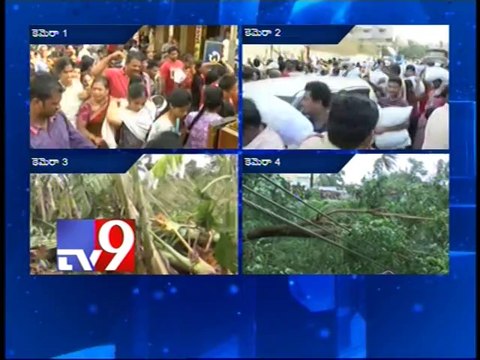 Cyclone Hud Hud causes power crisis in North Andhra - Tv9