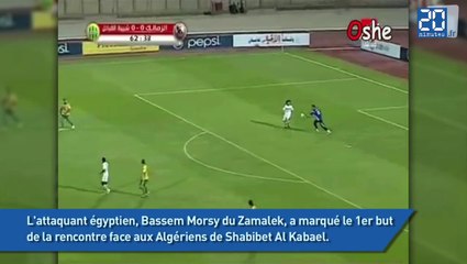 Il marque en volant le ballon au gardien